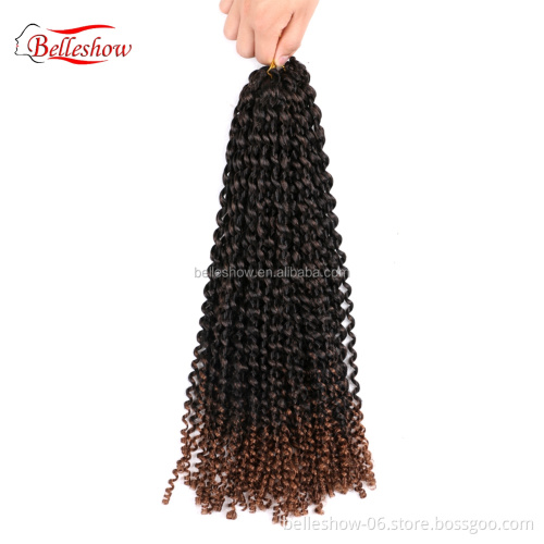 Hot sell Passion Twist Hair Water Wave Synthetic Braids For passion twist hair supplier